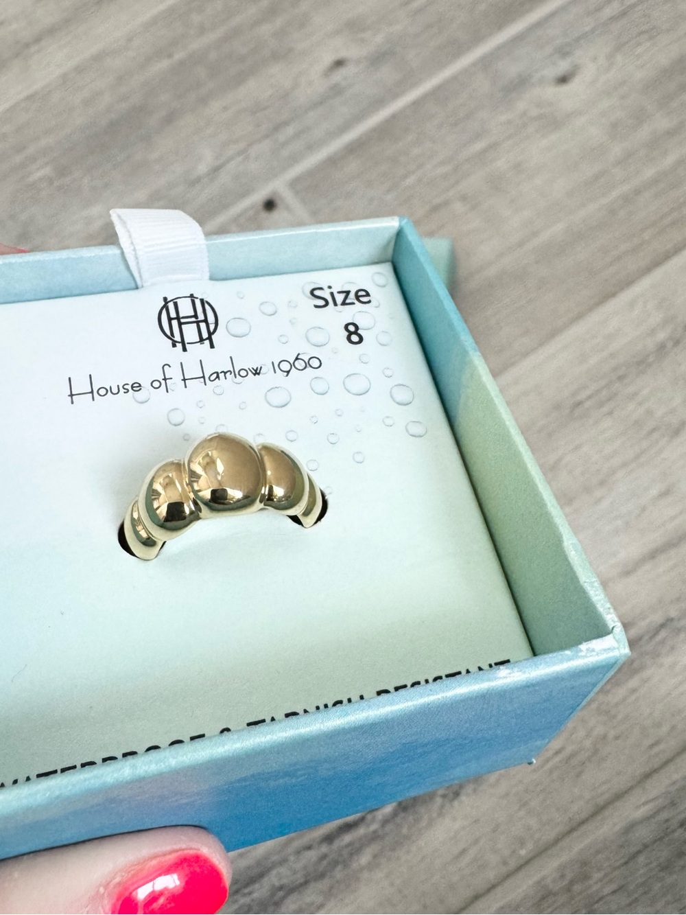 House of Harlow Gold Ring - Picture 2 of 5